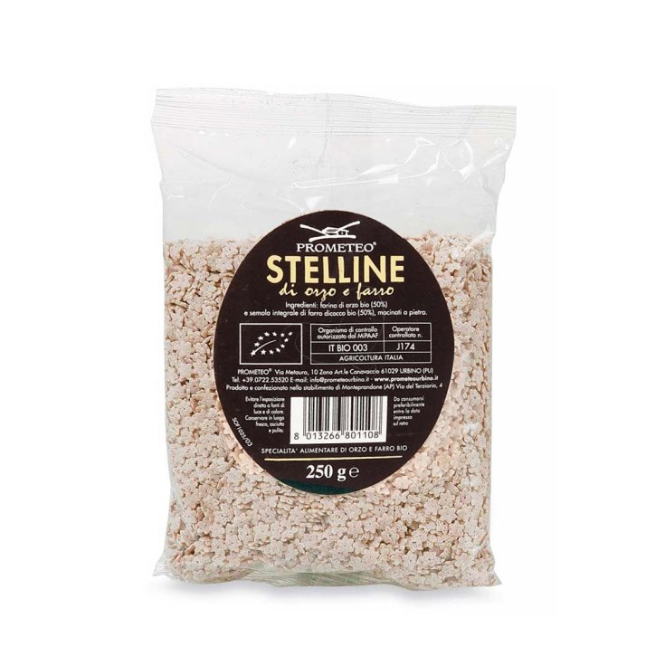 Prometeo Starlets of Barley and Spelled Gluten Free 250g