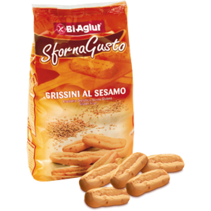 Biaglut Gluten Free Sesame Breadsticks 150g
