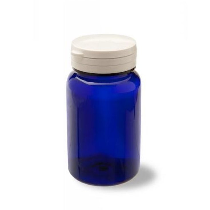 Blue PETt Plastic Bottle with Seal Cap 125ml
