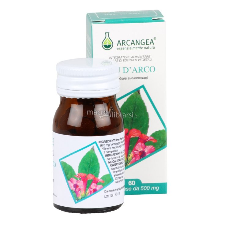 Arcangea Pau D'arco Food Supplement 60 Tablets