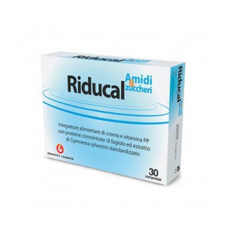 Chemist's Reserch Riducal Starches & Sugar 30 Tablets