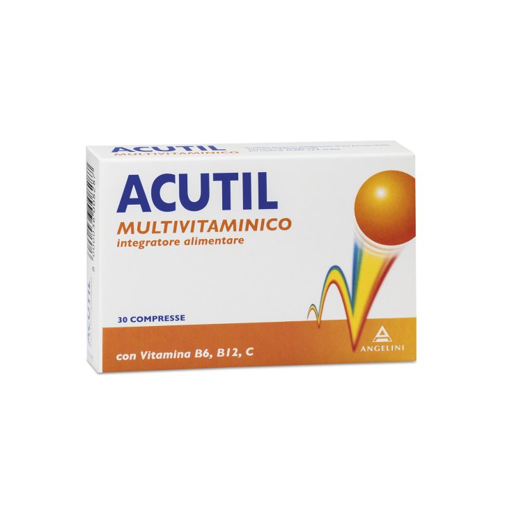 Acutil Multivitaminico Food Supplement 30 Tablets