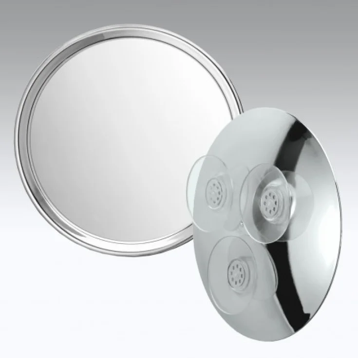 Koh-I-Noor Mirror Chrome 23cm Magnifier x3 With 3 Suction Cups COD 5511KK-3