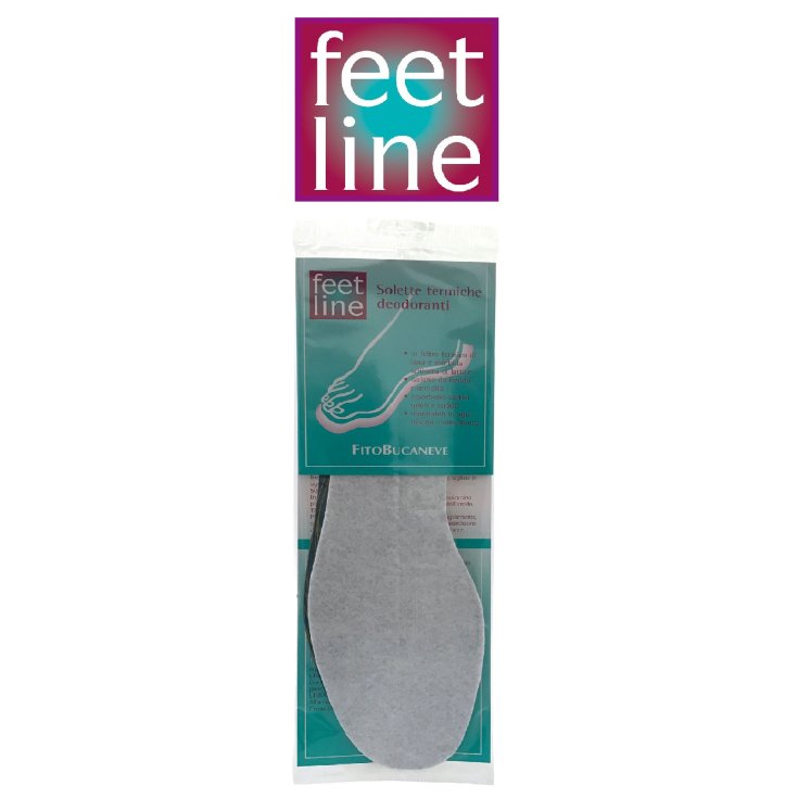 Fitobucaneve Feetline Thermal Insole Deodorant 1 Pair
