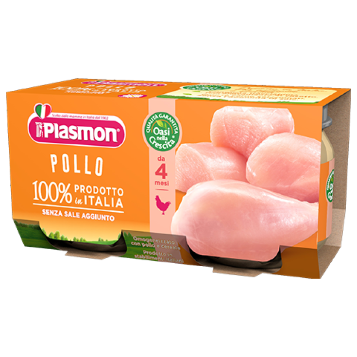 Plasmon Homogenized Chicken Meat 4x80g