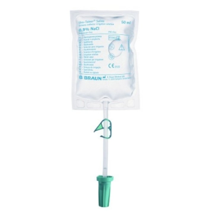 B Braun Uro-Tainer® NaCl 0,9% CE Catheter Irrigation Solution 100ml 10 Solutions