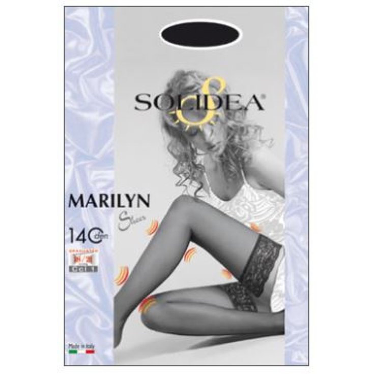 Solidea Marilyn 140 Sheer Hold-up Pantyhose Color Sand Size 2