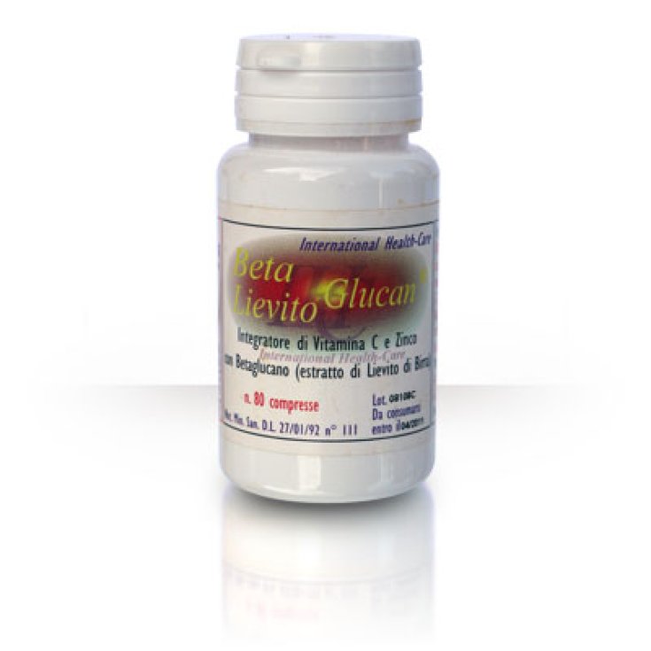 International Health Care Beta Yeast Glucan Food Supplement 80 Tablets