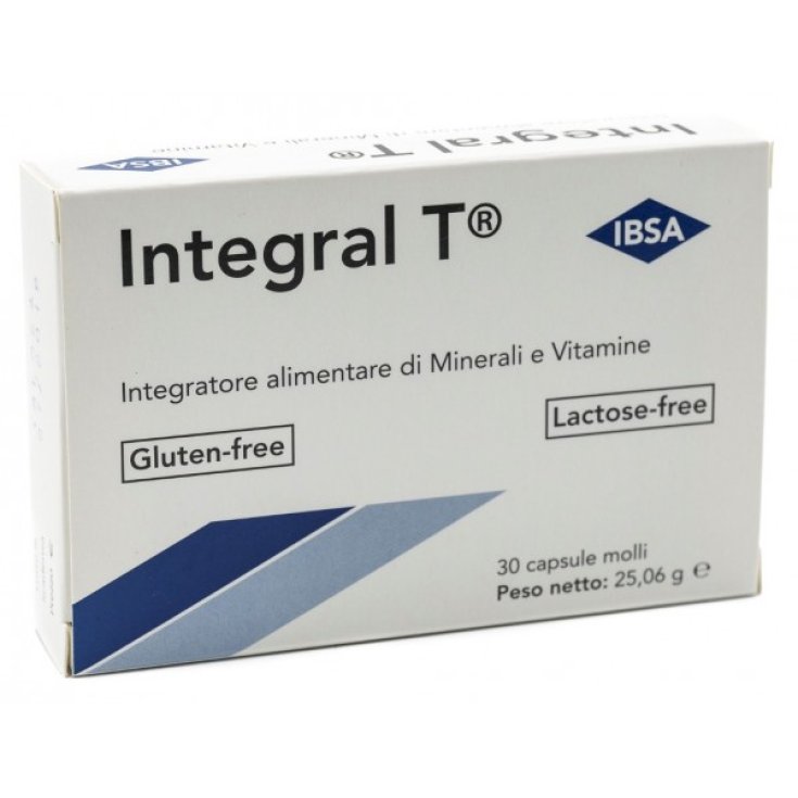 IBSA Integral T Food Supplement 30 Soft Capsules