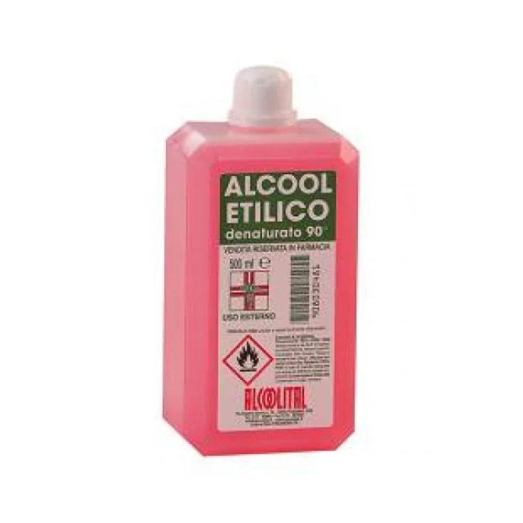 Alcoolital Denatured Ethyl Alcohol 90% 250ml