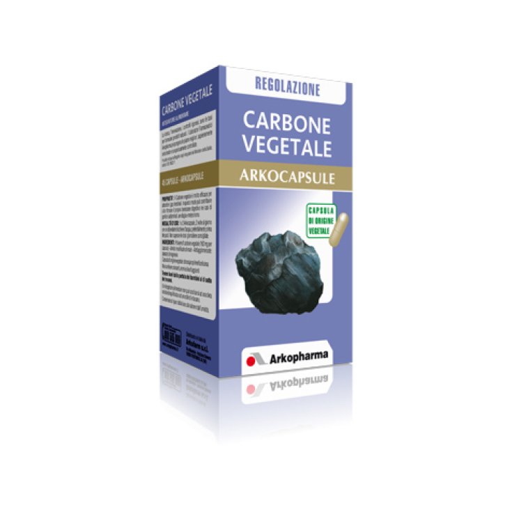 Arkopharma Vegetable Charcoal Arkocapsule Food Supplement 45 Capsules