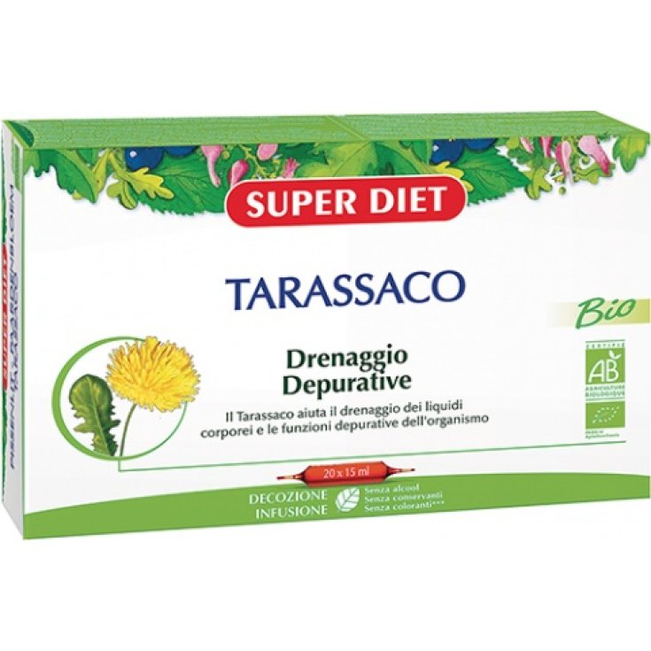 FdL Superdiet Dandelion Bio Food Supplement 20ab