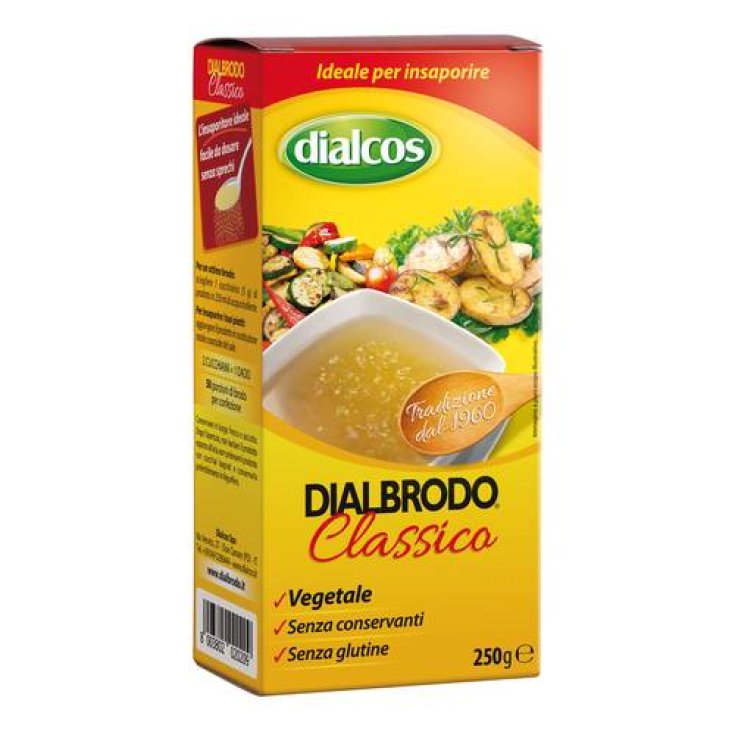 Dialcos Dialbrodo Classico Gluten Free 250g