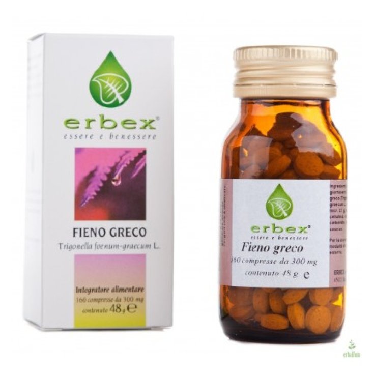 Erbex Fenugreek Food Supplement 160 Tablets