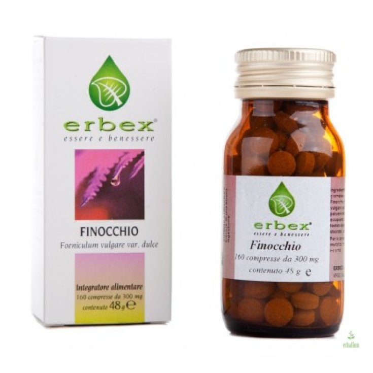 Erbex Fennel Food Supplement 160 Tablets