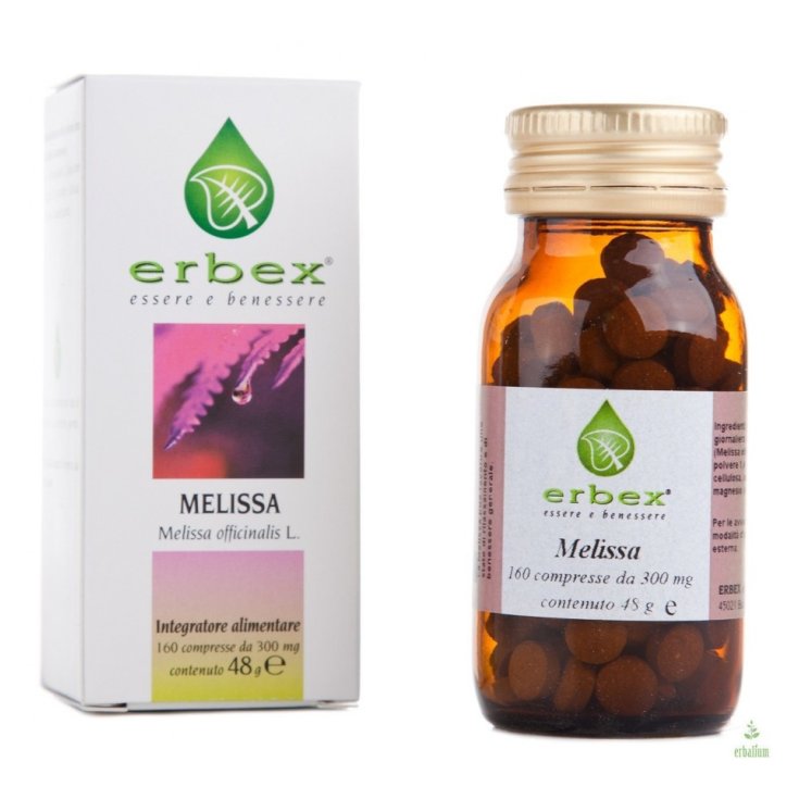Erbex Melissa Food Supplement 160 tablets