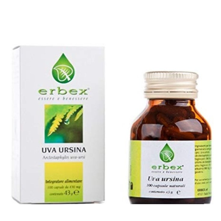 Erbex Uva Ursina Food Supplement 160 Tablets