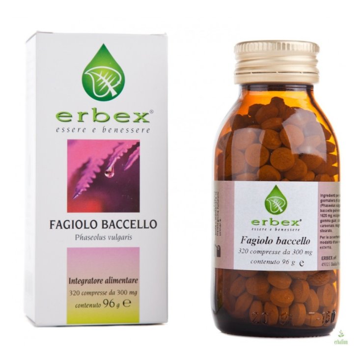 Erbex Bean Pod Food Supplement 320 Tablets