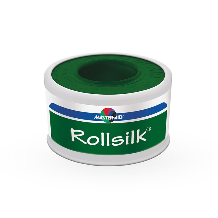 Master-Aid® Rollsilk® White Artificial Silk Patch m 5 x 1.25 cm