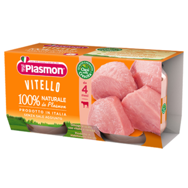 Plasmon Homogenized Veal Meat 2x120g