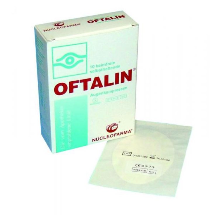 Oftalin 10 Adhesive Eye Tablets