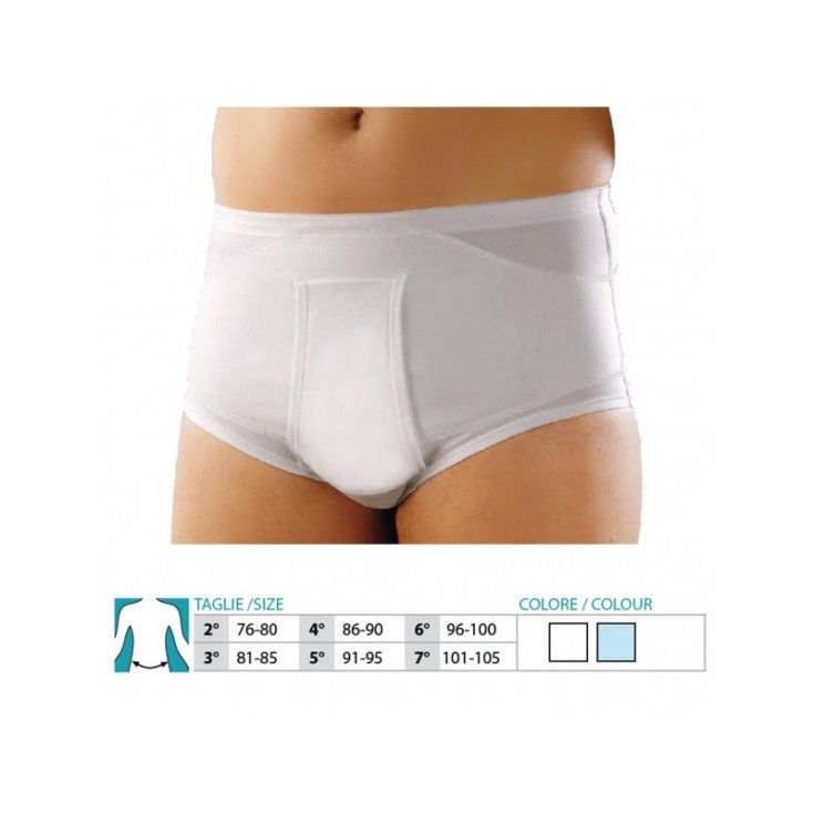 Safte Orione 510 Containing Elastic Briefs Cotton Color White Size 3