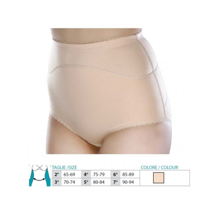 Safte Orione Containment Briefs In Cotton For Woman Nude Color Size 2 Single Piece Ref. 504