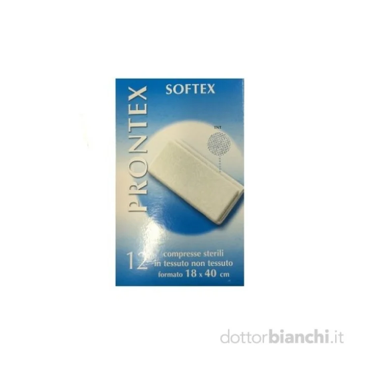 Safety Prontex Soft Gauze Non Woven Fabric 18x40cm 12Garze