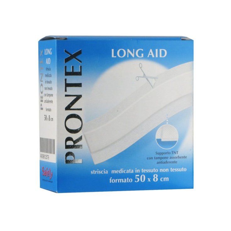 Safety Prontex Long Aid Medical Strip In Non Woven Fabric 50x8cm