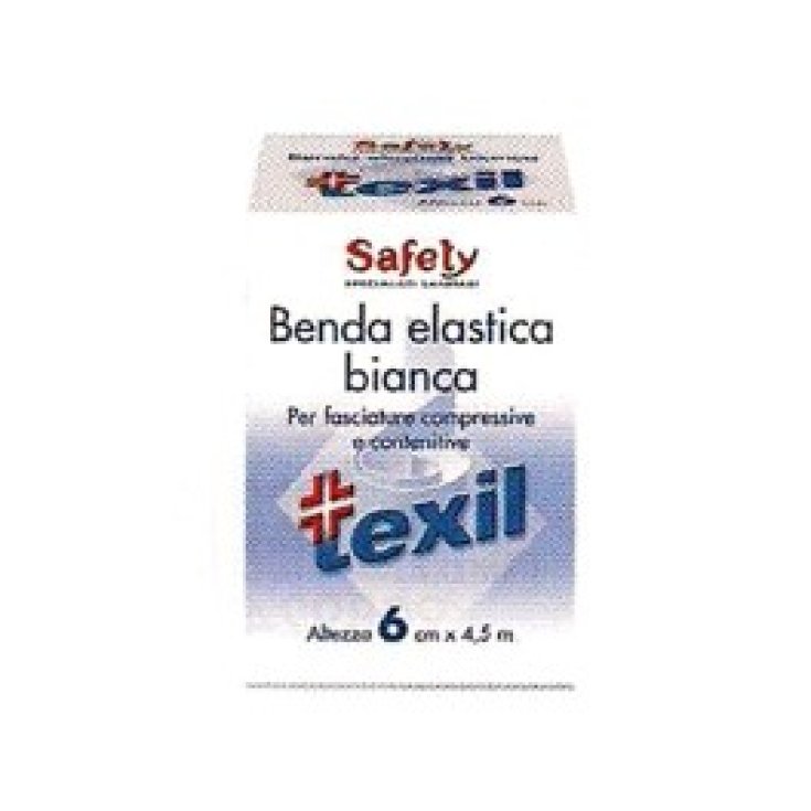 Safety Texil Ideal Elastic Bandage 4,5m x 8cm