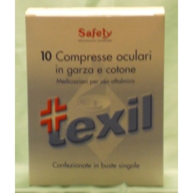 Safety Texil Disposable Sterile Eye Gauze 10 Eye Tablets In Gauze And Cotton