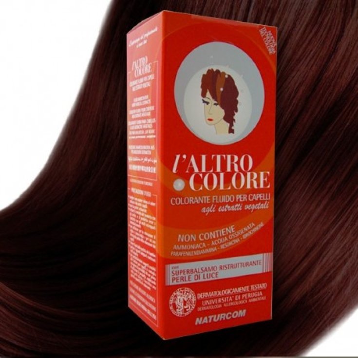 L'Altro Colore Natural Tints Without Ammonia and Oxygenated Water Dark Red 4/0
