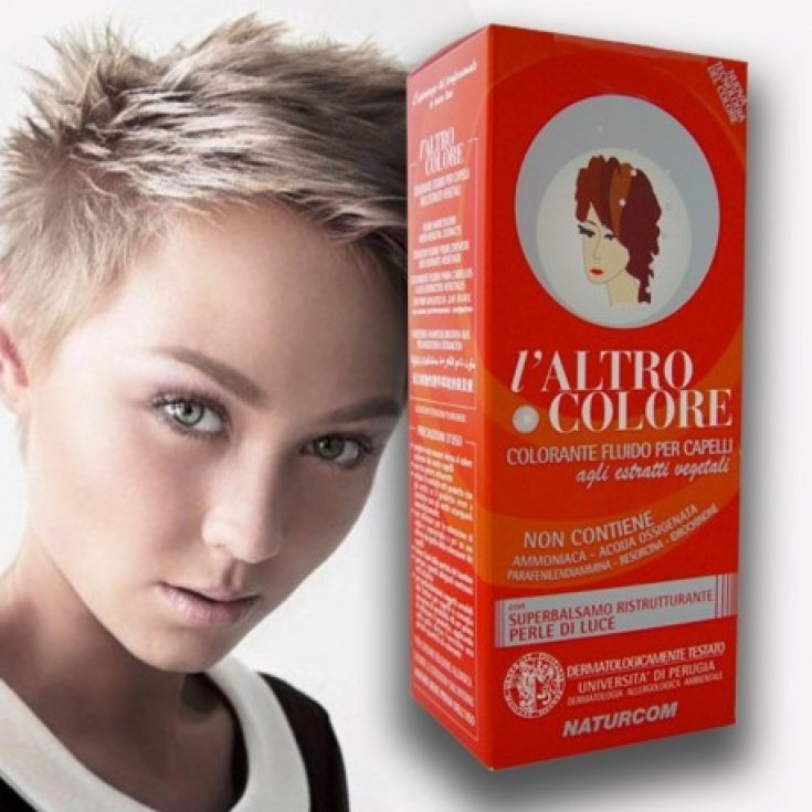 L'Altro Colore Natural dyes without ammonia and oxygenated water. Ash blonde shade 5/2