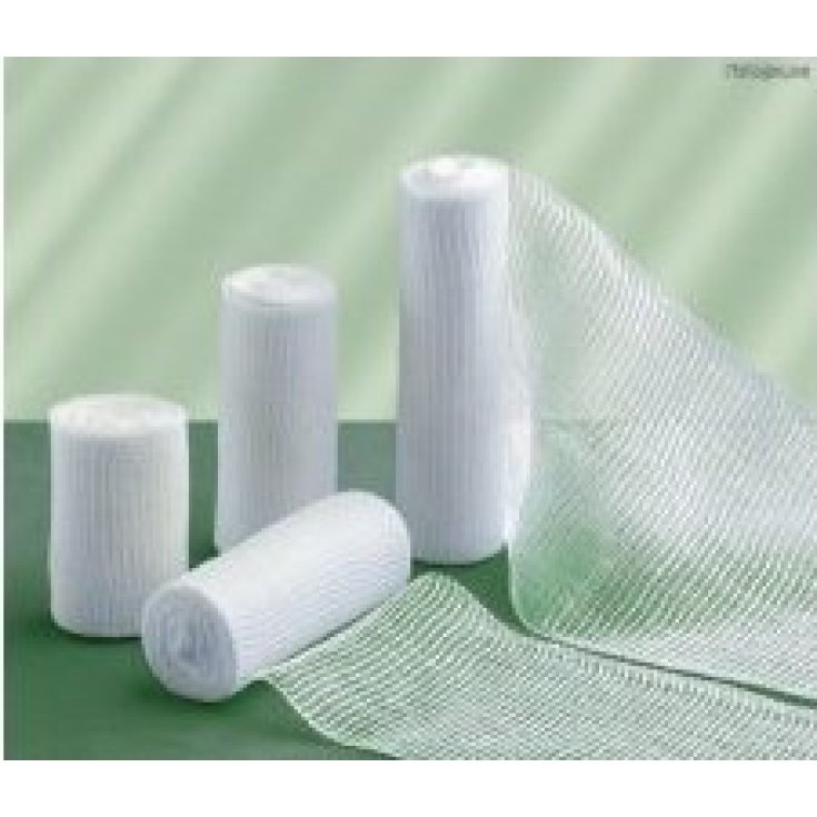 Safety Texil 20 Threads Hemmed Bandage 5m x 10cm