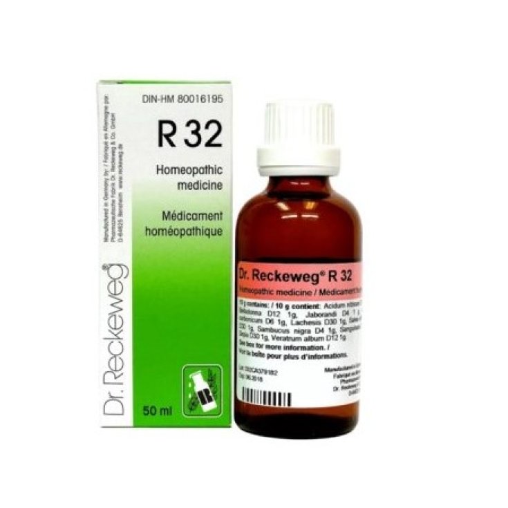 Dr. Reckeweg R32 Homeopathic Remedy In Drops 22ml