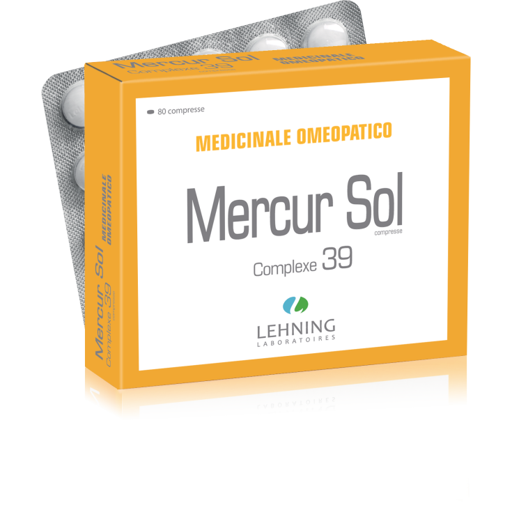 Lehning Mercur Sol Complex 39 Food Supplement 80 Tablets