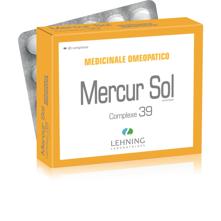 Lehning Mercur Sol Complex 39 Food Supplement 80 Tablets