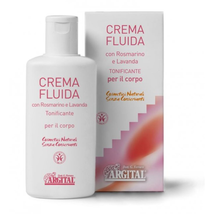 Argital Fluid Body Cream with Rosemary and Lavender 200ml