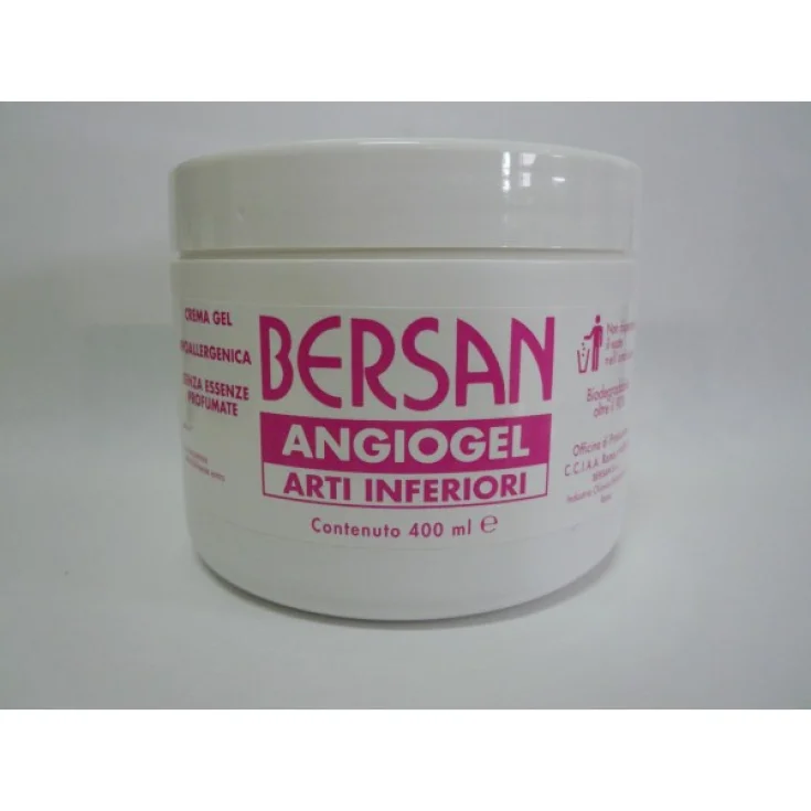 Bersan Angiogel Gel Cream for Legs 400ml
