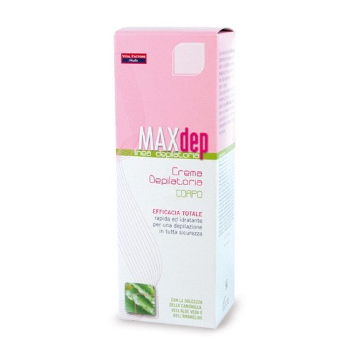 Vital Factors Max Dep Depilatory Cream For Face & Body 150ml