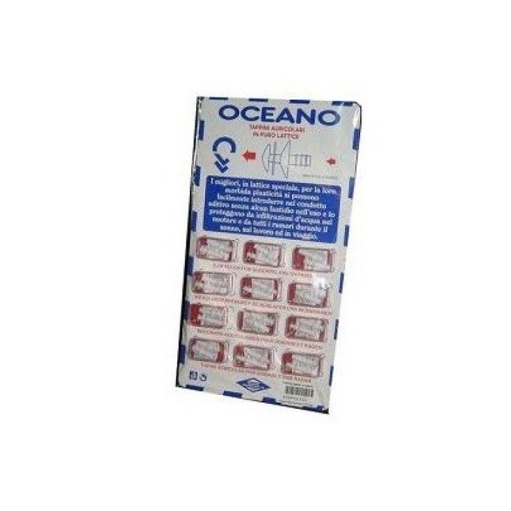Ocean Latex Earplug 2 Caps