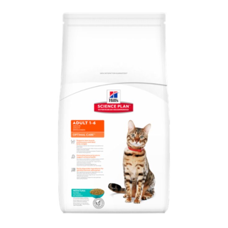 Hill's Science Plan Feline Adult Optimal Care with Tuna 2kg