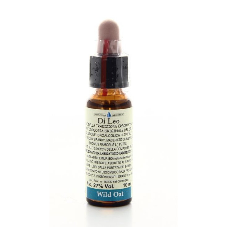 Di Leo Bach Flowers Wild Oat Homeopathic Drops 10ml