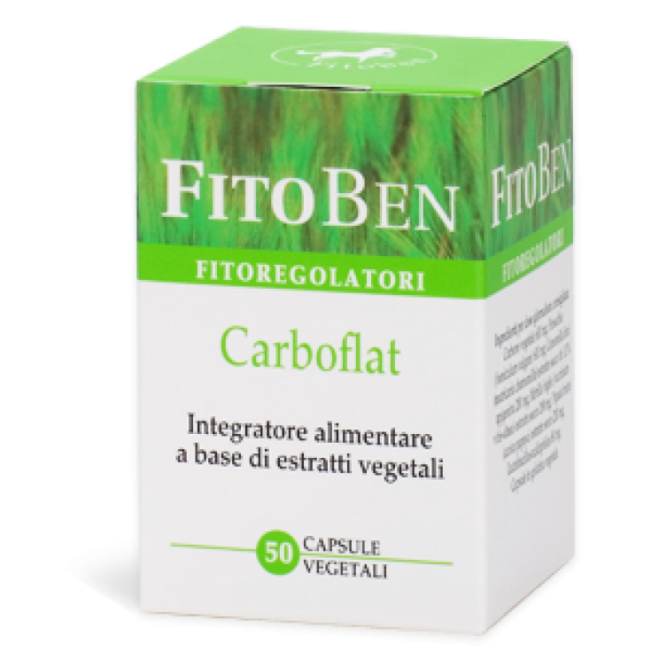 Fitoben Carboflat Food Supplement 50 Capsules 27g