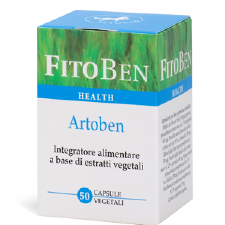 Fitoben Artoben Herbal Food Supplement 50 Capsules 37g