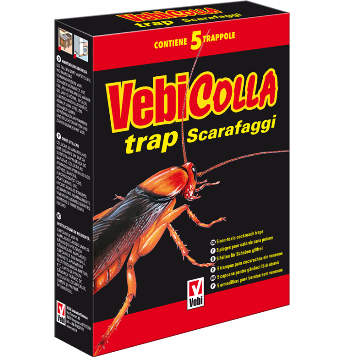 Vebicolla Trap Cockroaches 5 Pieces