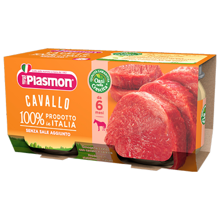 Plasmon Homogenized Horse Meat 2x80g