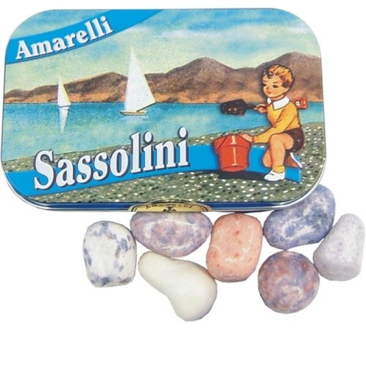 Amarelli Sassolini Confetti Of Licorice And Anise 40g
