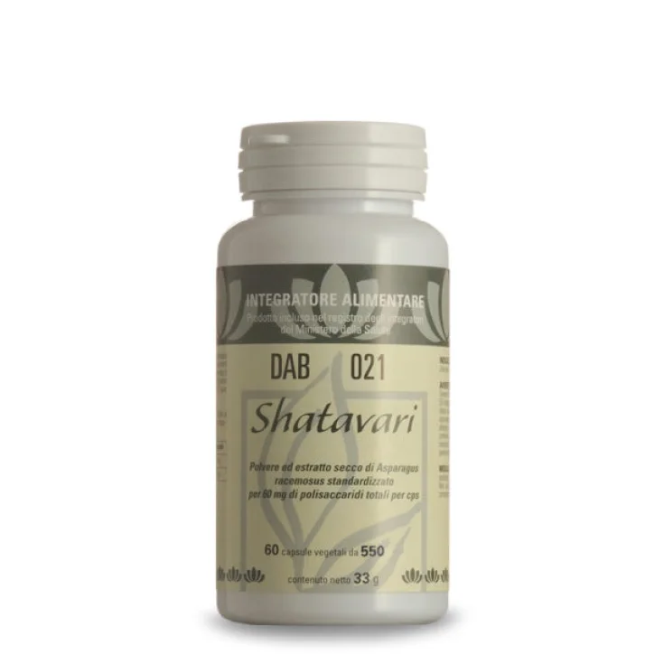 Dab 021 Shatavari Food Supplement 60 Capsules