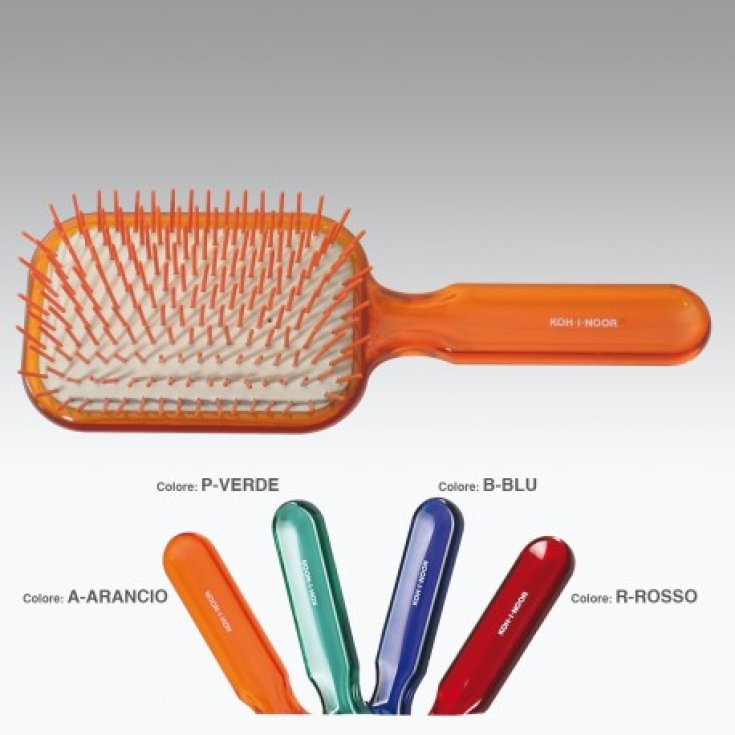 Koh-I-Noor Square Pneumatic Brush Plastic Cylindrical Peaks Green Color COD 7105P